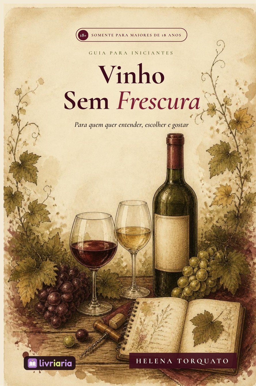 Capa do e-book Vinho Sem Frescura