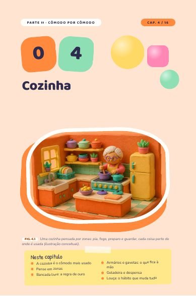 Cômodo por cômodo: a cozinha